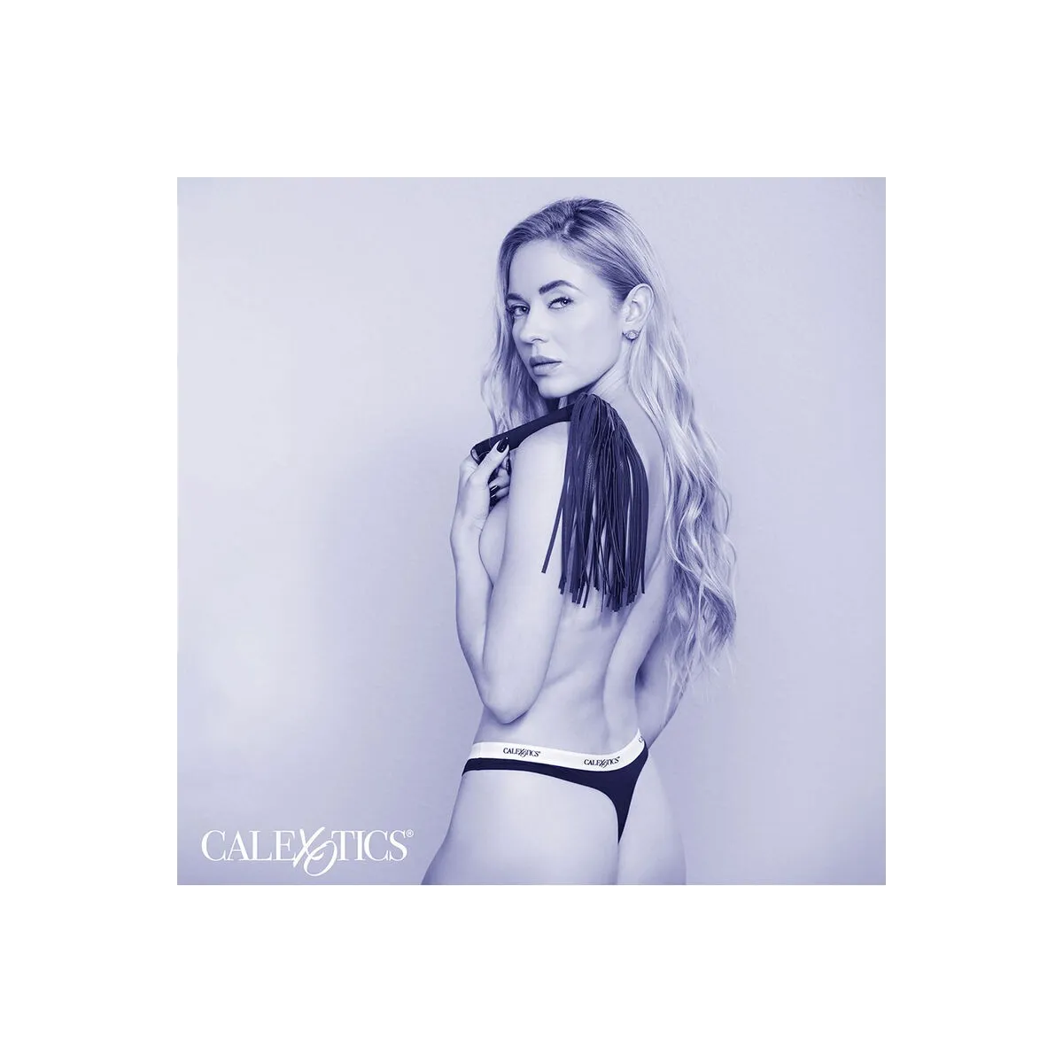 Nocturnal Flogger Leder Schwarz von Calexotics | Fesselliebe.de