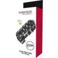 Keuschheitskfig aus Leder mit Schloss von Darkness Bondage