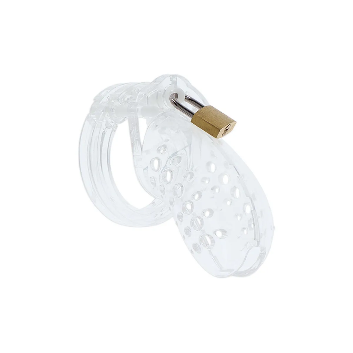 Extreme Keuschheitspferdkäfig Acryl Einstellbar Klar von Hidden Desire | Fesselliebe.de