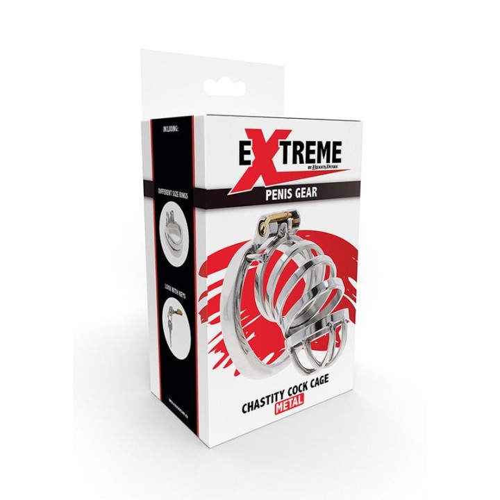 Extreme Keuschheitspumpenkäfig aus Metall von Hidden Desire | Fesselliebe.de