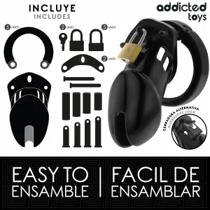 Obsidian Hold Peniskäfig Grösse M von Addicted Toys Locked