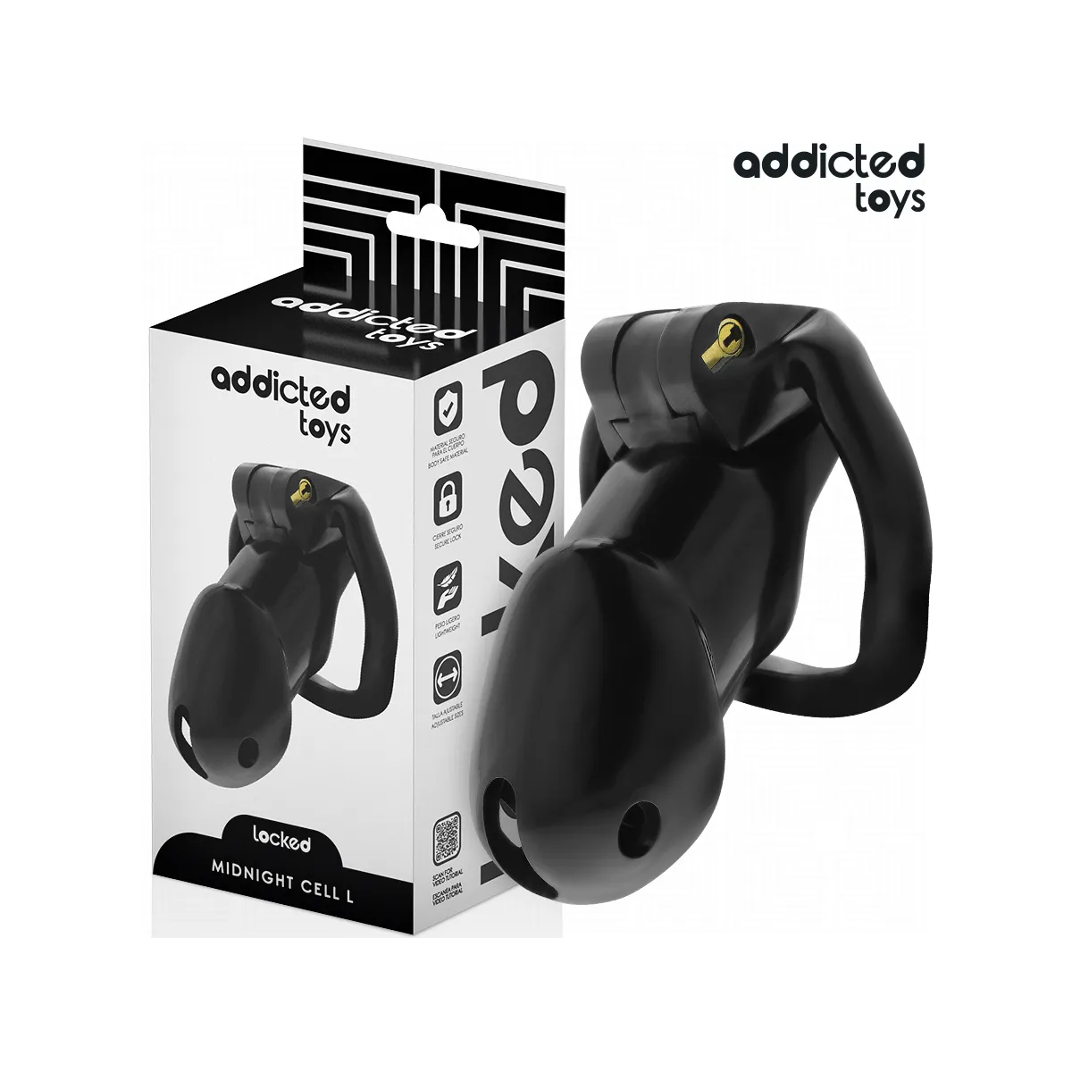 Mindnight Cell Peniskäfig Grösse L von Addicted Toys Locked | Fesselliebe.de