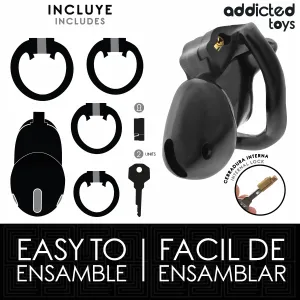 Mindnight Cell Penis Cage Grösse S von Addicted Toys Locked