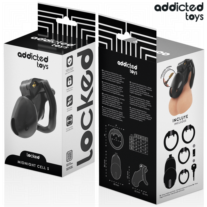 Mindnight Cell Penis Cage Grösse S von Addicted Toys Locked | Fesselliebe.de