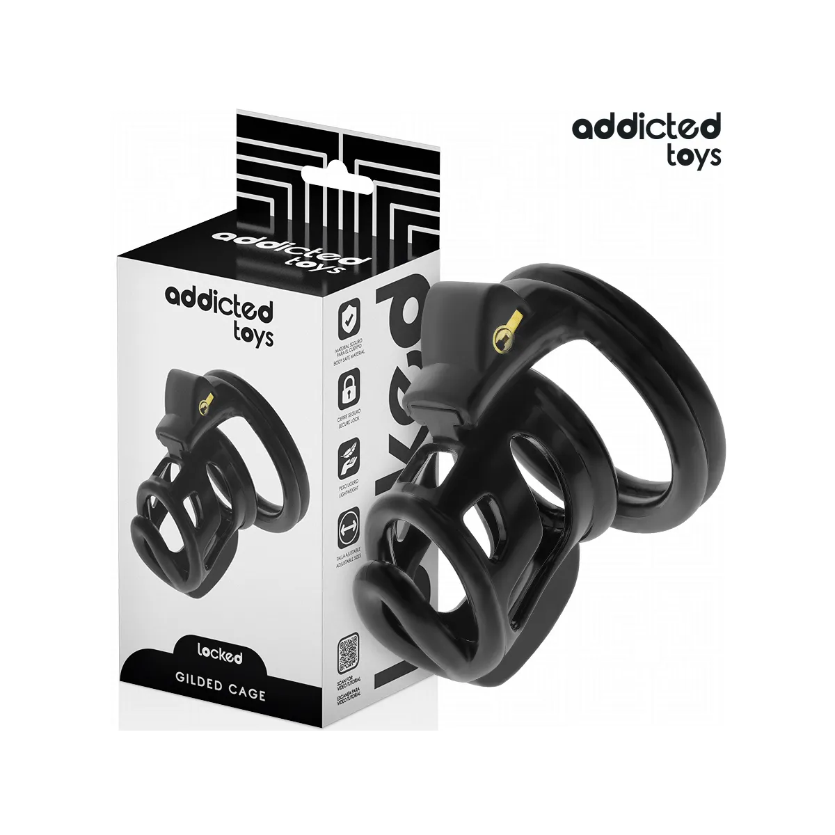 Gilden Cage Peniskäfig 8,5 cm von Addicted Toys Locked | Fesselliebe.de