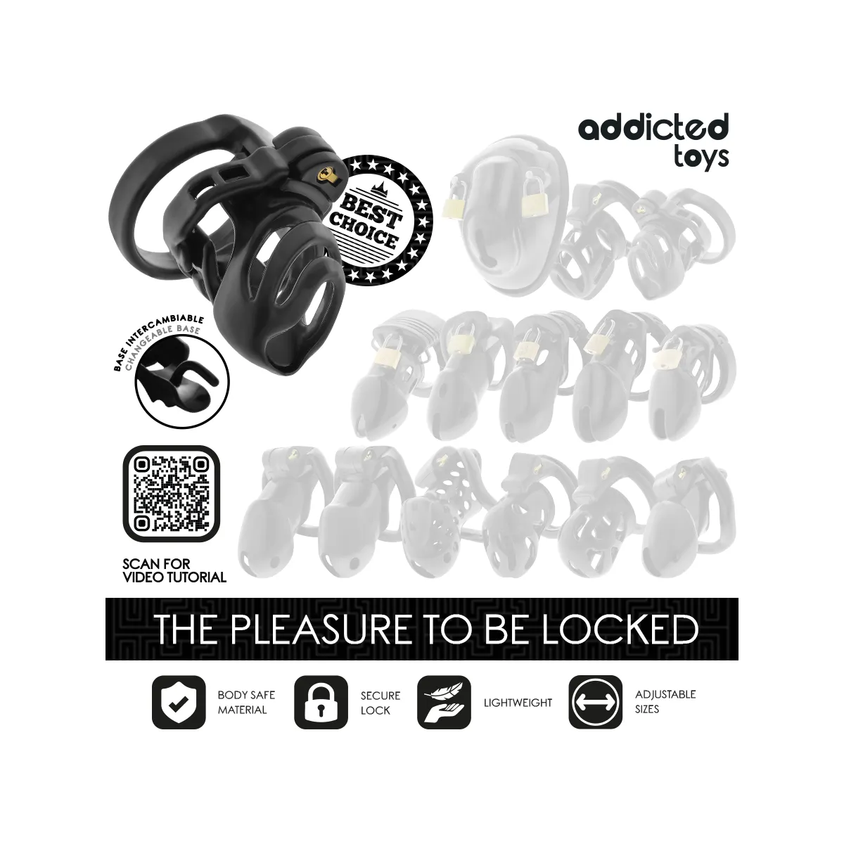 Eternal Lock Peniskäfig 9 cm von Addicted Toys Locked | Fesselliebe.de