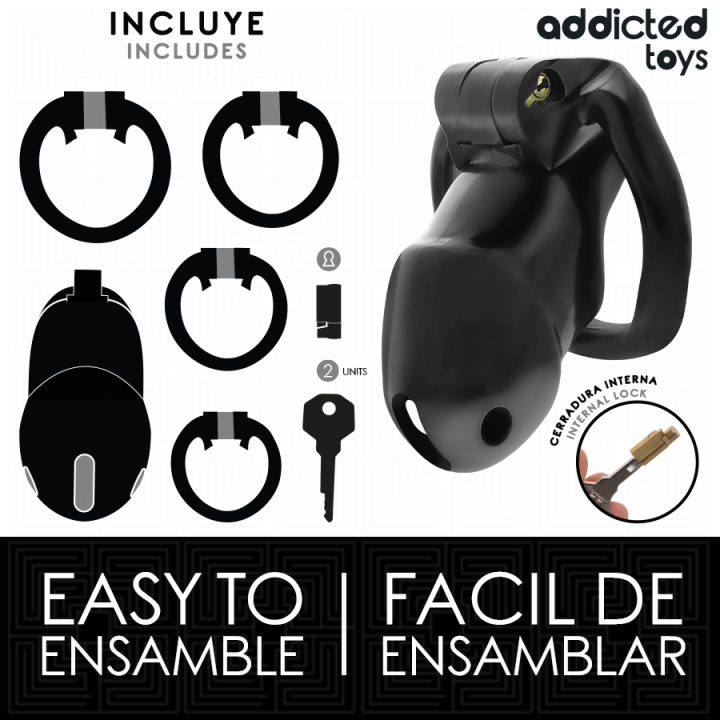 Mindnight Cell Penis Cage Grösse M von Addicted Toys Locked | Fesselliebe.de