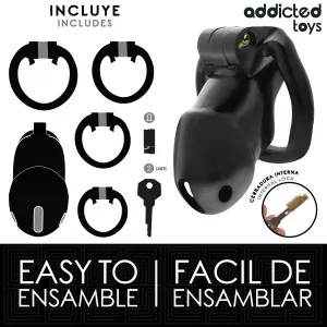 Mindnight Cell Penis Cage Grösse M von Addicted Toys Locked
