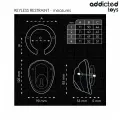 Schlüsselloser Peniskäfig 11,5 cm von Addicted Toys Locked