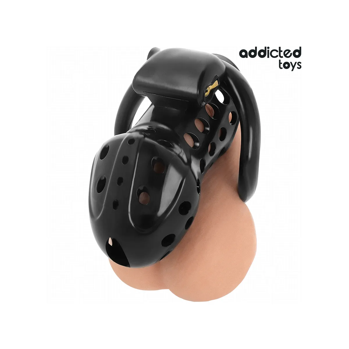 Angeketteter Hohlpeniskäfig 10,5 cm von Addicted Toys Locked | Fesselliebe.de