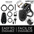 Angeketteter Hohlpeniskäfig 10,5 cm von Addicted Toys Locked