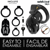 Versiegelter Peniskäfig 8 cm von Addicted Toys Locked | Fesselliebe.de
