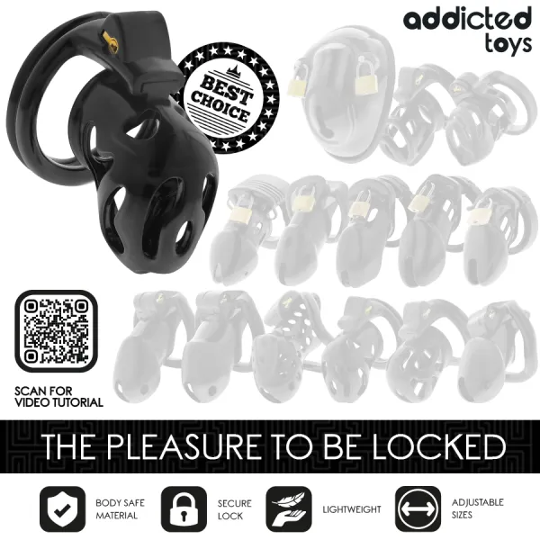 Versiegelter Peniskäfig 8 cm von Addicted Toys Locked | Fesselliebe.de