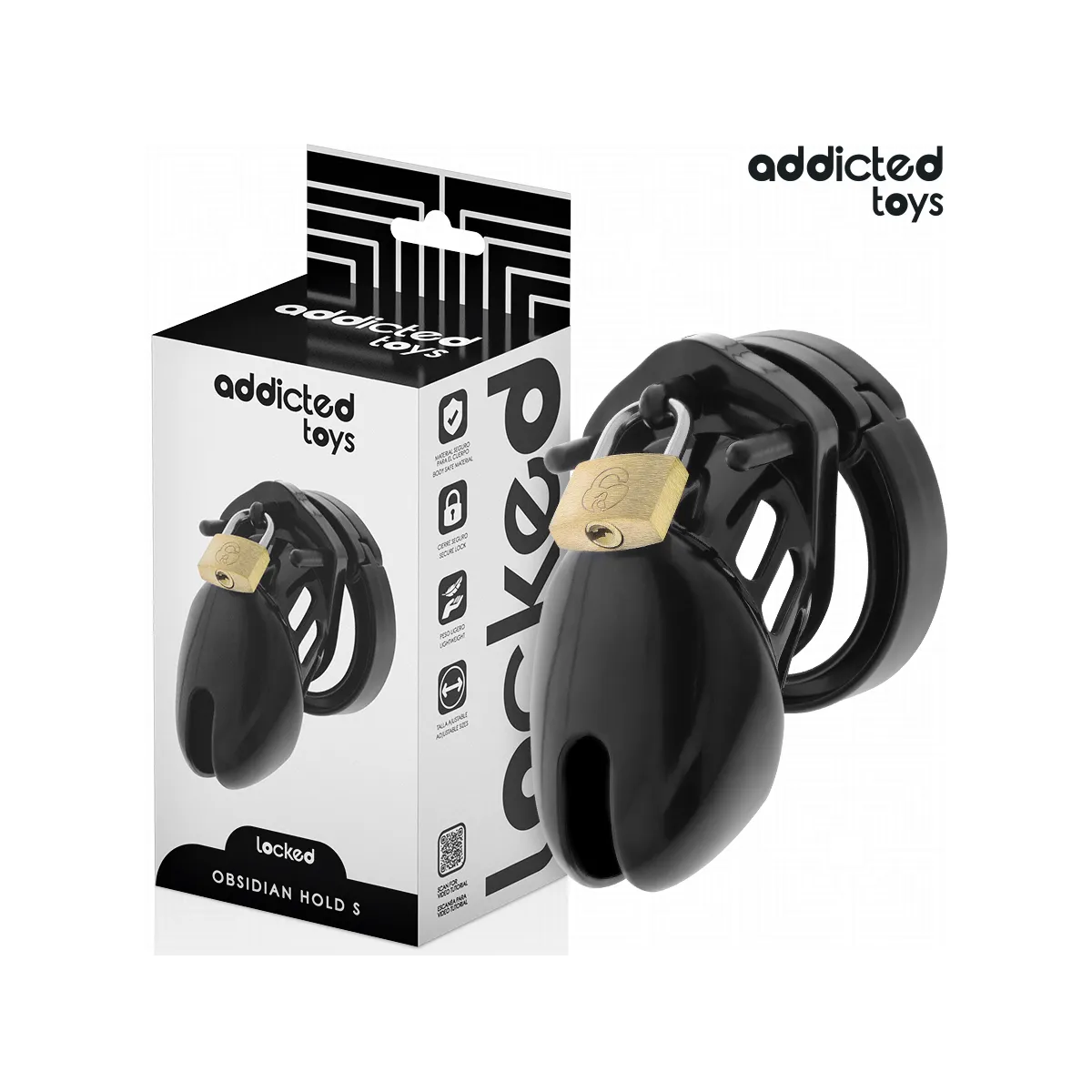 Obsidian Hold Peniskäfig Grösse S von Addicted Toys Locked | Fesselliebe.de