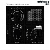 Obsidian Hold Peniskäfig Grösse S von Addicted Toys Locked | Fesselliebe.de