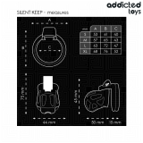 Silent Keep Peniskäfig 7,5 cm von Addicted Toys Locked | Fesselliebe.de