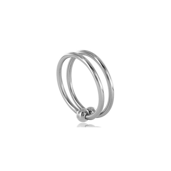Doppel-Eichelring, 28 Mm von Metal Hard | Fesselliebe.de