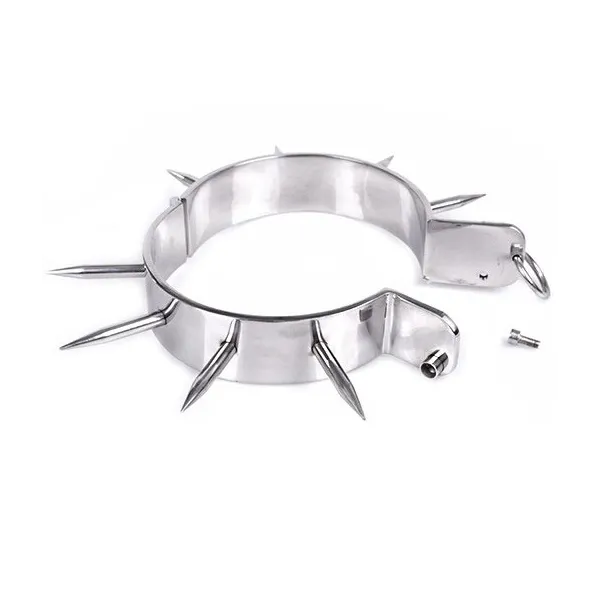 Bdsm-Sklavenhalsband mit Spitzen von Metal Hard | Fesselliebe.de