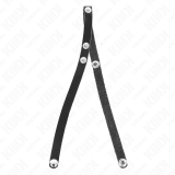 Leder Penisring mit Druckverschluss 39 X 1 cm von Kink Ring Power | Fesselliebe.de