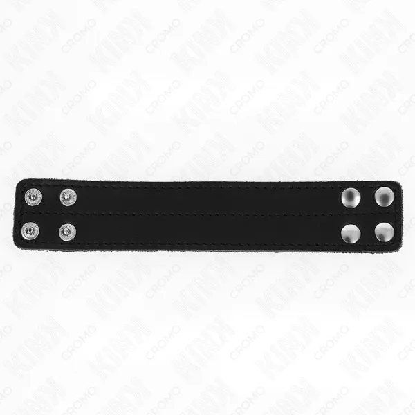 Penisring aus Leder mit Druckverschluss 18,5 X 3,3 cm von Kink Ring Power | Fesselliebe.de