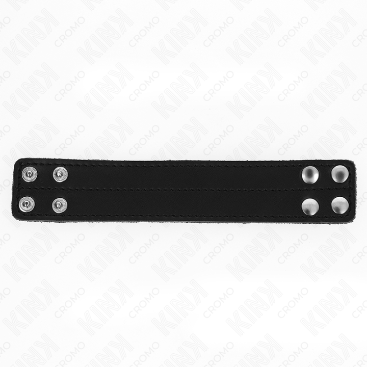 Penisring aus Leder mit Druckverschluss 18,5 X 3,3 cm von Kink Ring Power | Fesselliebe.de