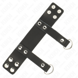 Penisring mit D Förmigen Ringen 18,5 X 3,3 cm von Kink Ring Power | Fesselliebe.de