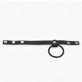 Penisring aus Silikon 3,8 cm und Hodenteil aus Leder 22 X 1,5 cm von Kink Ring Power