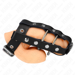 Verstellbarer Peniskäfig mit Schloss von Kink Ring Power | Fesselliebe.de