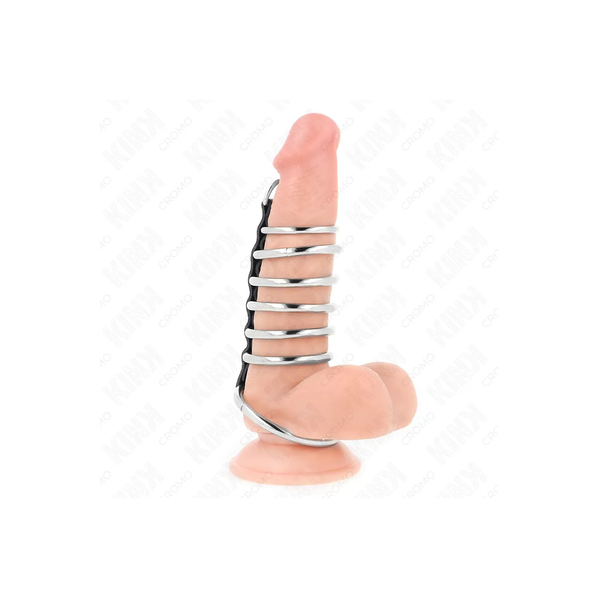 7 Penisringe aus Metall 3,2 cm Bis 5 cm Durch Leder Verbunden von Kink Ring Power | Fesselliebe.de
