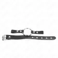 Penisring aus Leder mit Schnallverschluss 22 X 2 cm mit Metallring 4 cm von Kink Ring Power