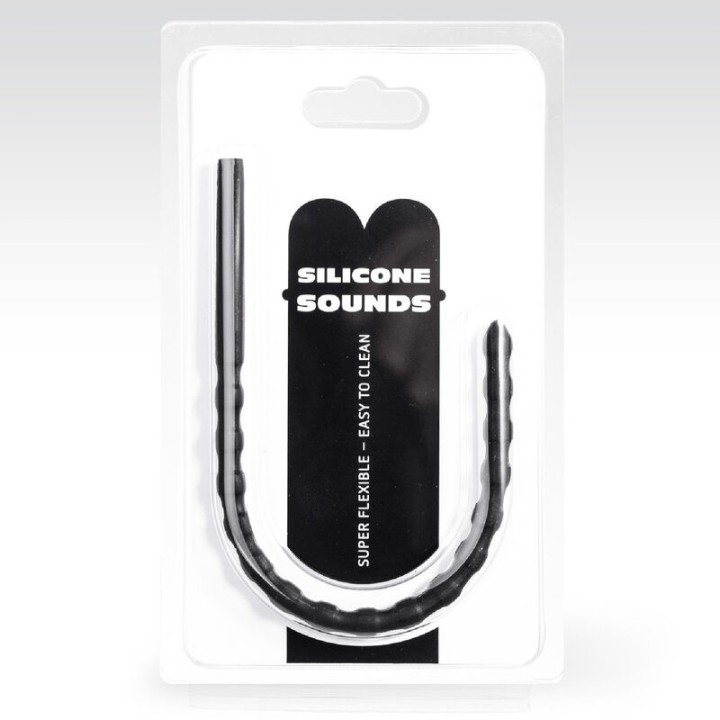 8/10 Mm Silikon-Harnröhrensonde von All Black | Fesselliebe.de