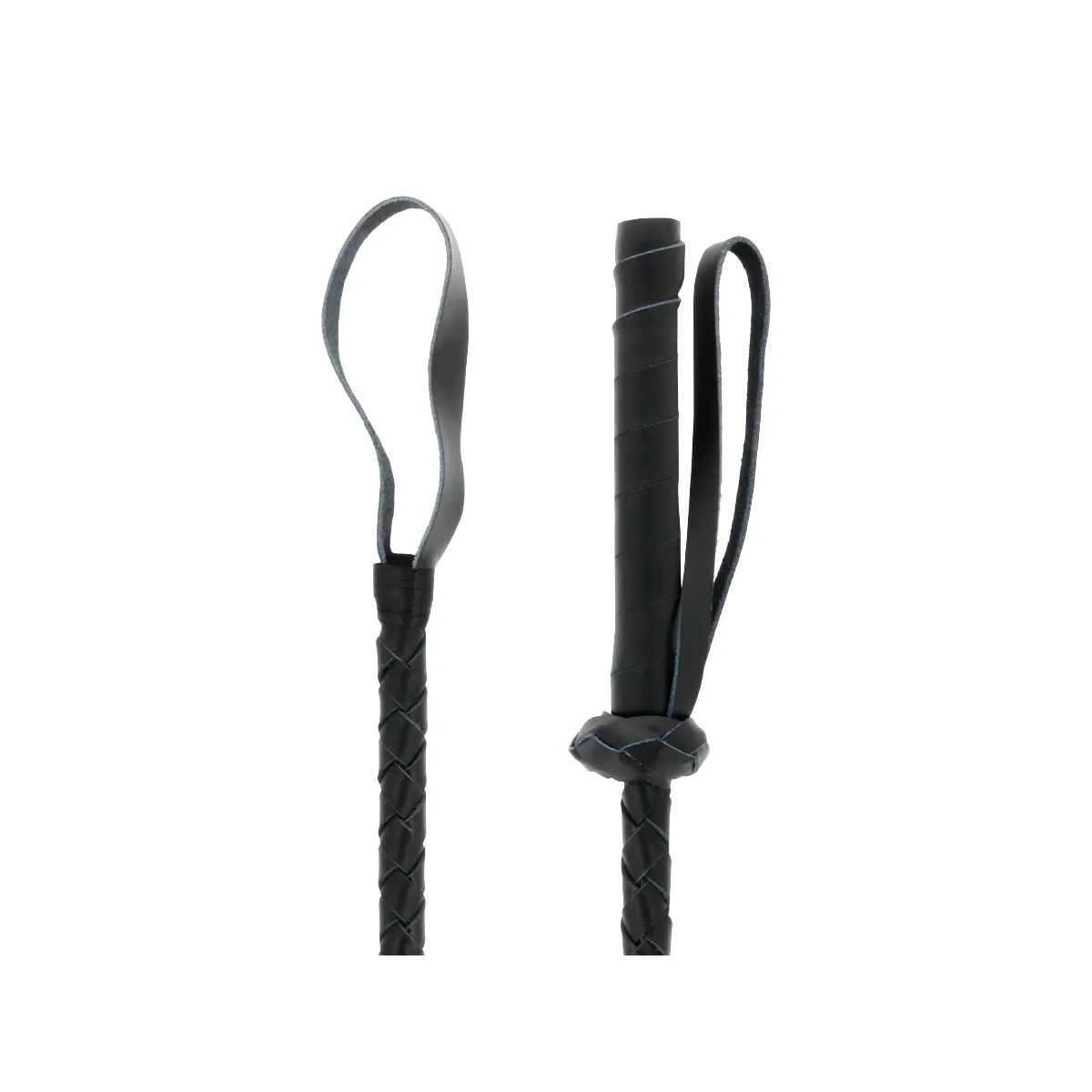 Leder-Fetisch-Bdsm-Peitsche 60 cm von Darkness Sensations | Fesselliebe.de