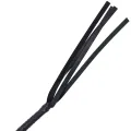 Schwarze Bondage-Peiste 210cm von Darkness Sensations