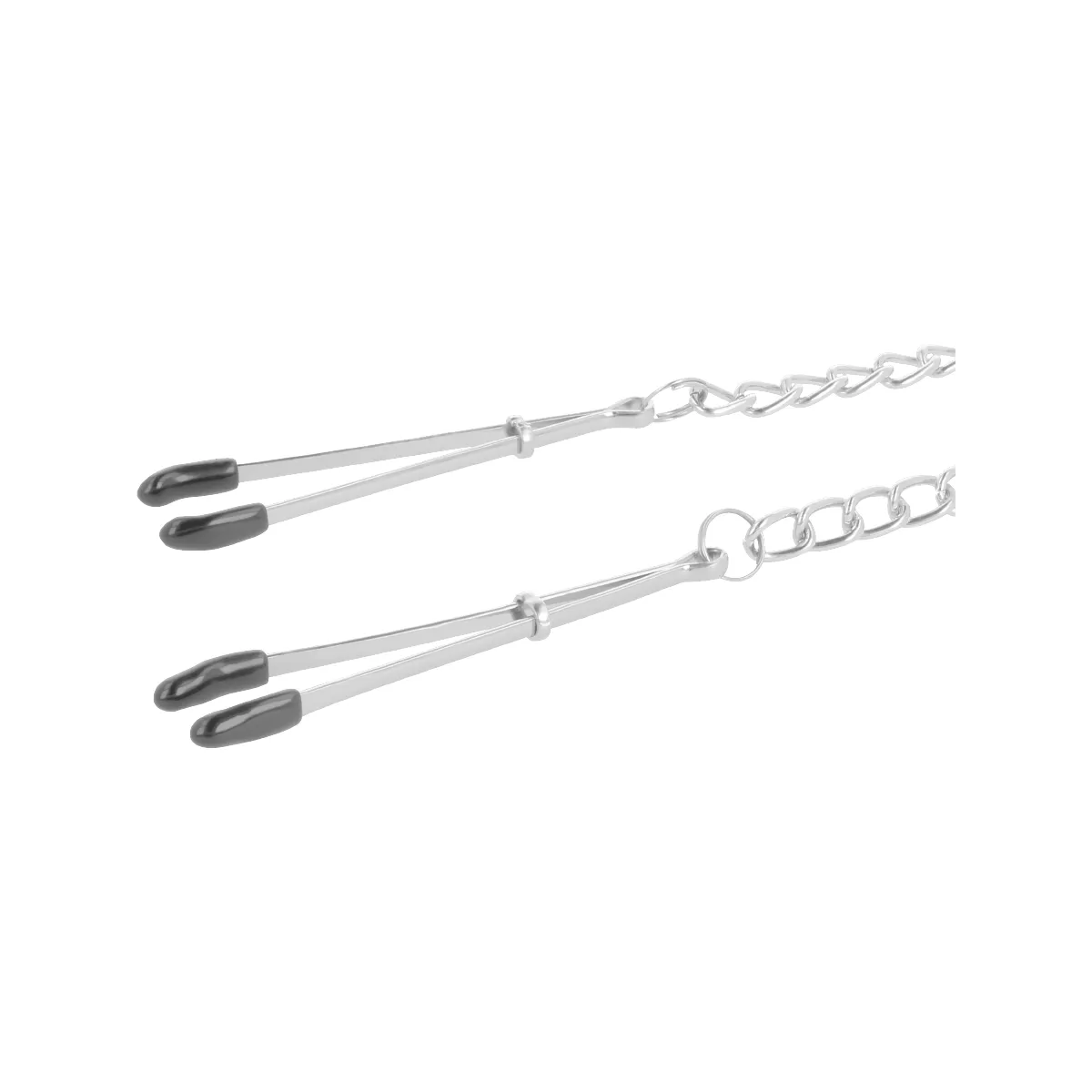 Einstellbare Metall-Nippelklammern von Darkness Sensations | Fesselliebe.de
