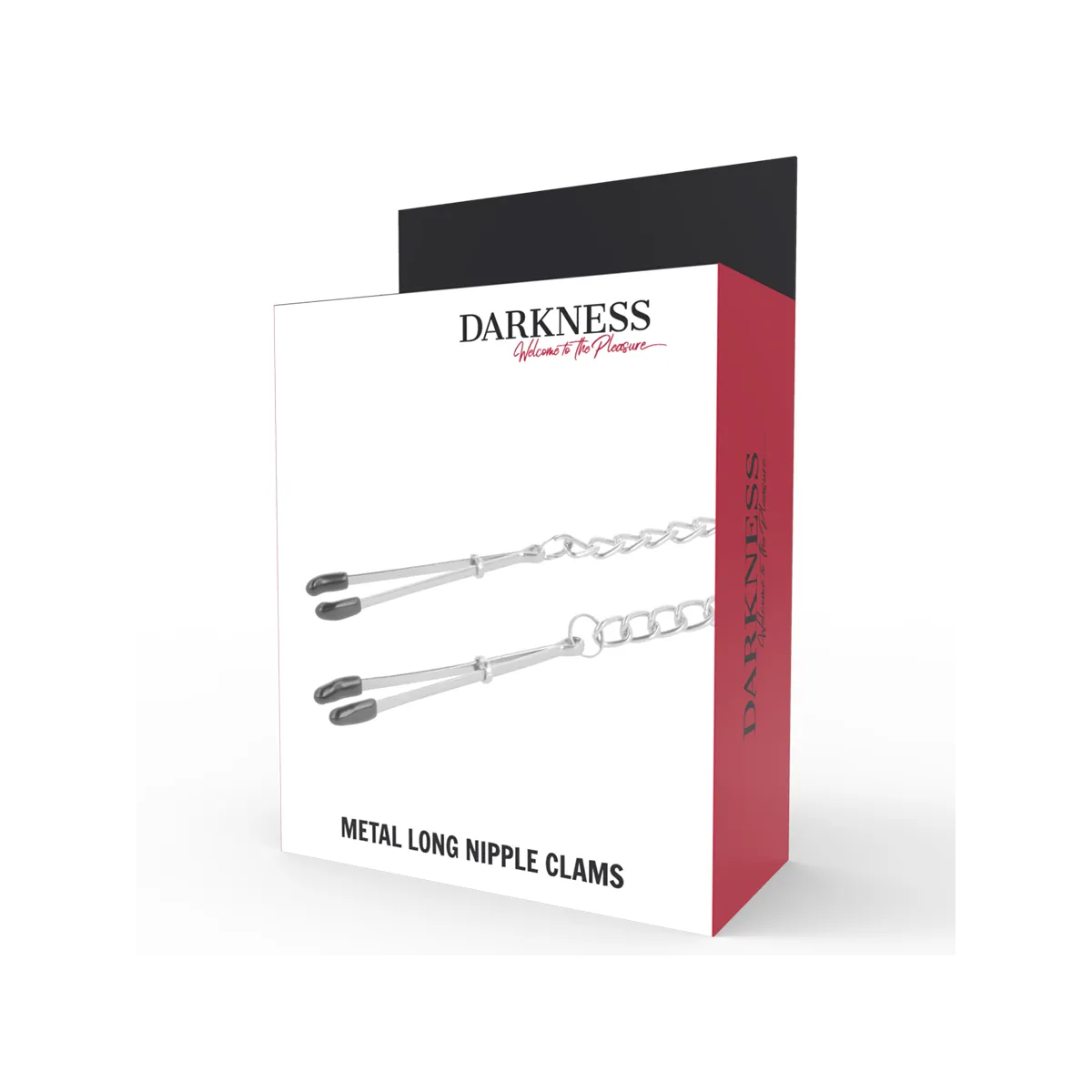 Einstellbare Metall-Nippelklammern von Darkness Sensations | Fesselliebe.de