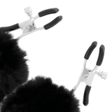 Nippelklammern mit Pom Poms 1 von Darkness Sensations | Fesselliebe.de