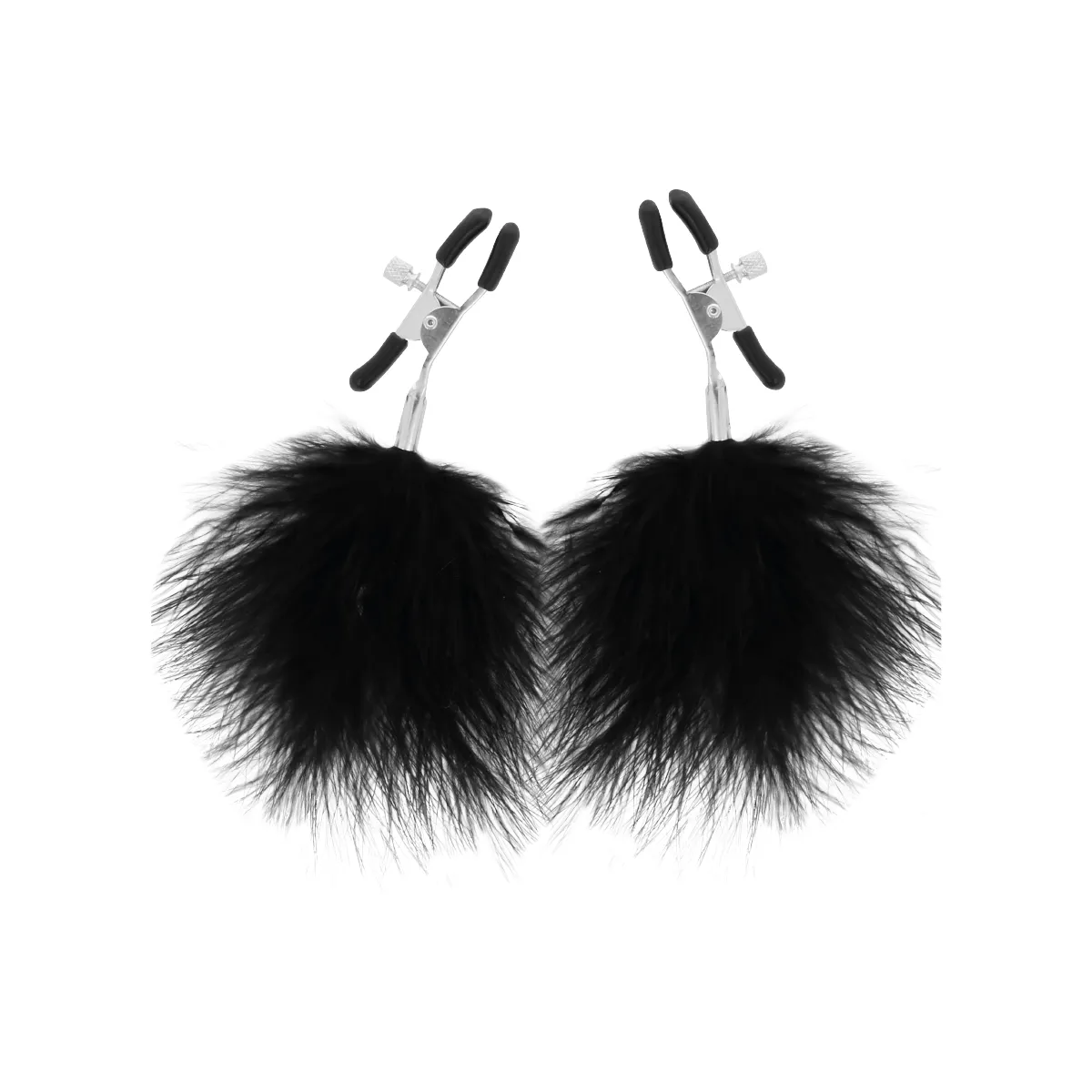 Pom-Pom-Nippelklammern 2 von Darkness Sensations | Fesselliebe.de