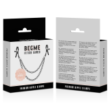 Nippelclips mit Kette von Begme Red Edition | Fesselliebe.de