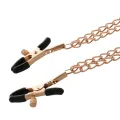 Fantasy-Nippelclips aus Metall mit Kette von Coquette Fantasy