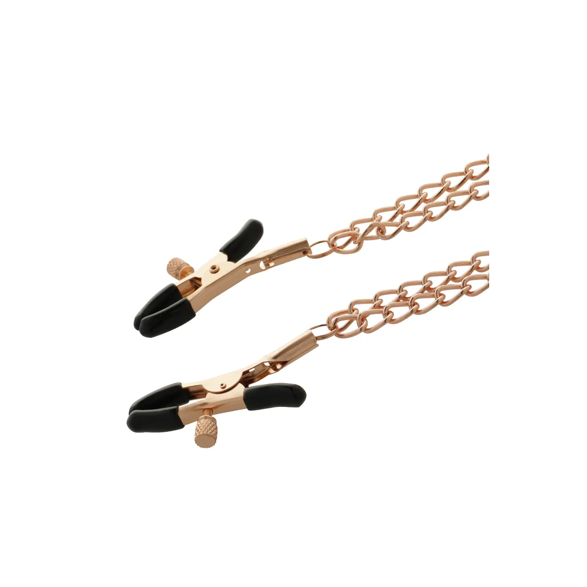 Fantasy-Nippelclips aus Metall mit Kette von Coquette Fantasy | Fesselliebe.de