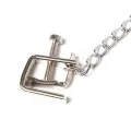 Metallschraubenklemmen mit Kette von Ohmama Fetish