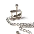 Metallschraubenklemmen mit Kette von Ohmama Fetish