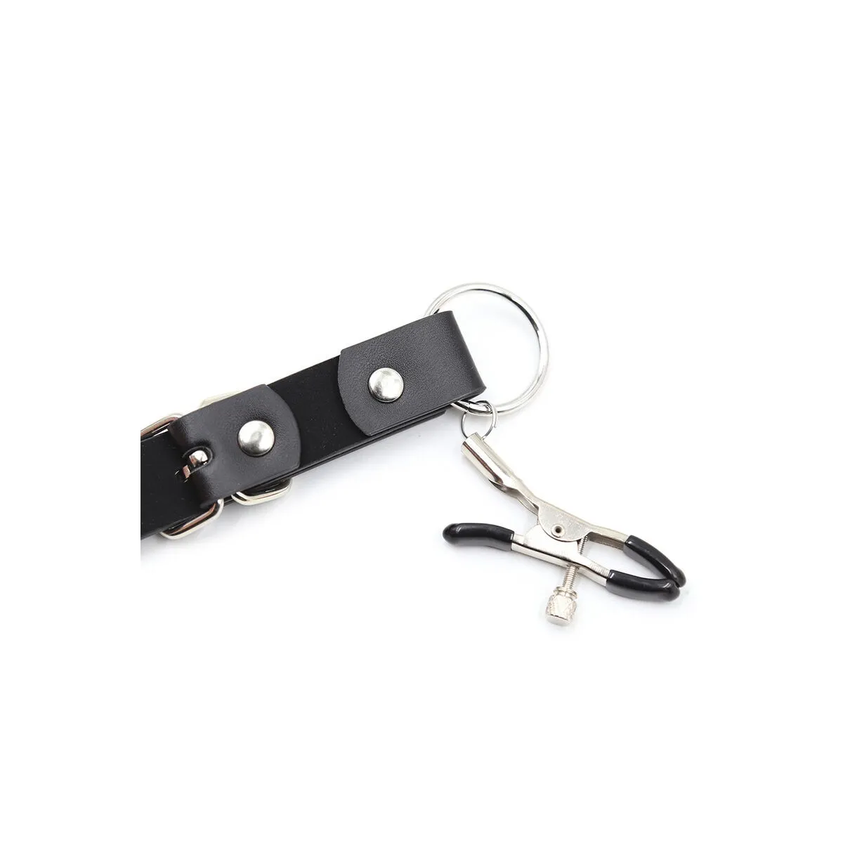 Klitorisklemmen mit Beinriemen von Ohmama Fetish | Fesselliebe.de