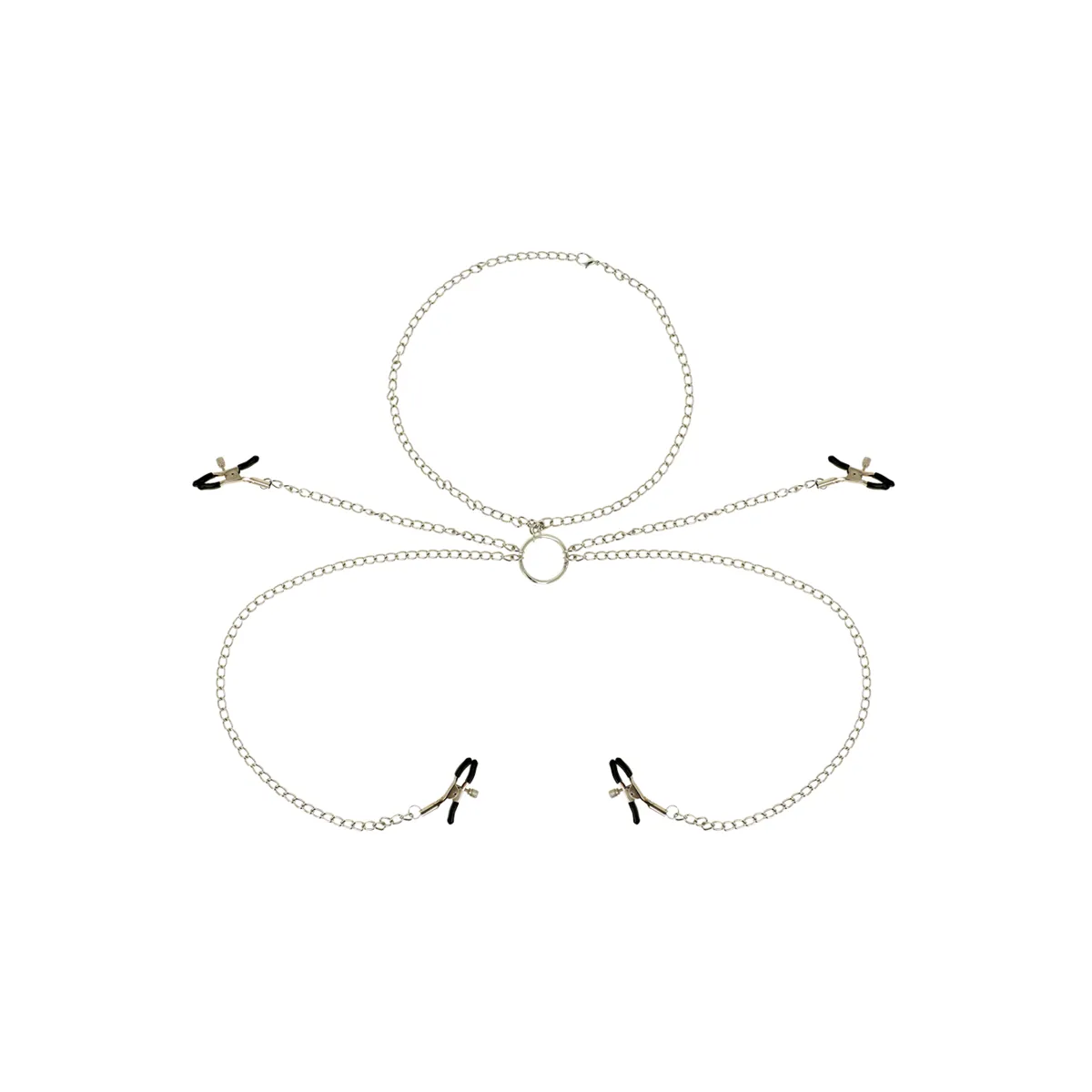 4 Nippelklemmen mit Kette von Ohmama Fetish | Fesselliebe.de