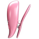 Leaf Vibrierende Nippelklemmen Rosa von Pretty Love Flirtation | Fesselliebe.de