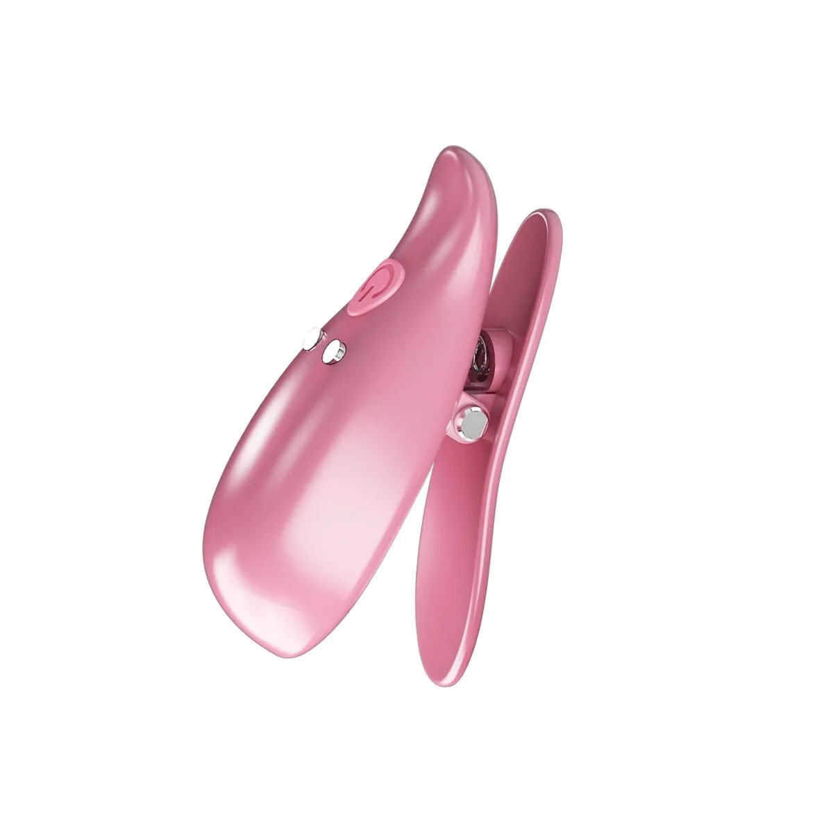 Leaf Vibrierende Nippelklemmen Rosa von Pretty Love Flirtation | Fesselliebe.de