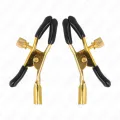 Goldene Nippelklemmen 6 cm von Kink Nipple Grip