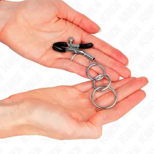 3 O-Ring Nippelklemmen 6 cm von Kink Nipple Grip