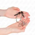 Perlenkette Nippelklemmen 30 cm von Kink Nipple Grip