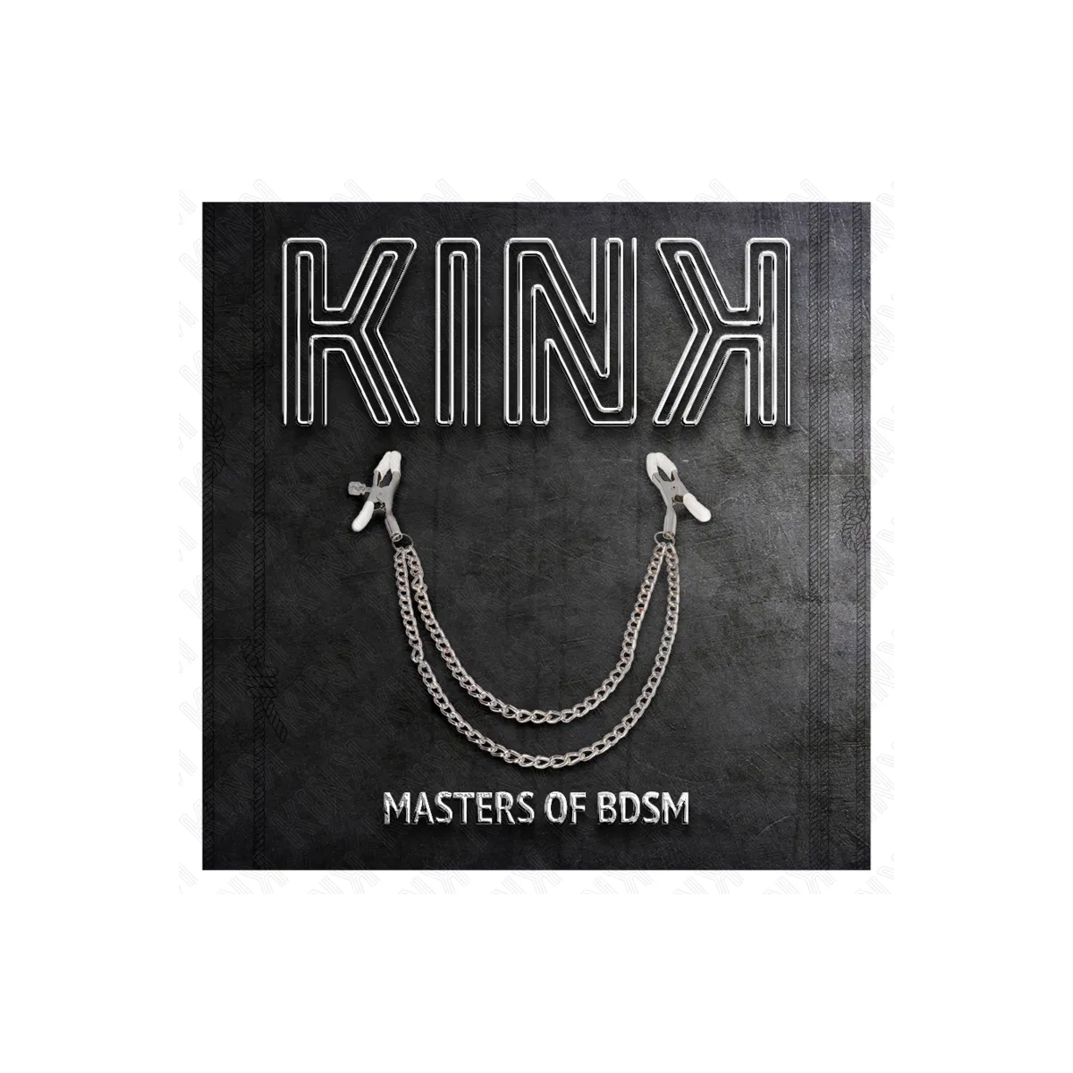 Nippelklemmen mit 2 Dünnen Ketten Silber 20/23 cm von Kink Nipple Grip | Fesselliebe.de